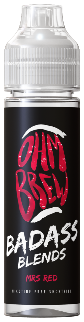 Ohm Brew 50ml Shortfill - Mrs Red