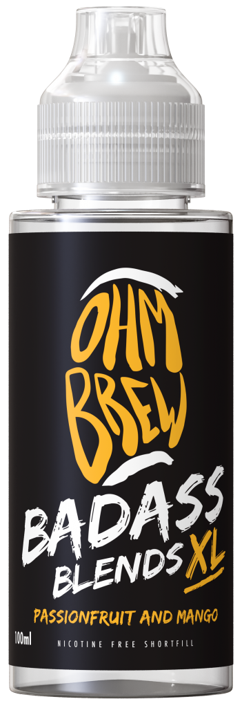 Ohm Brew 100ml Shortfill - Passionfruit & Mango