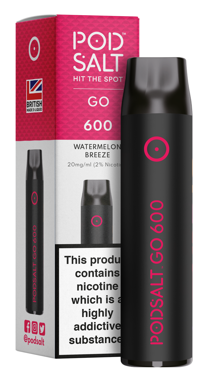 Pod Salt Go 600 Disposable - Watermelon Breeze