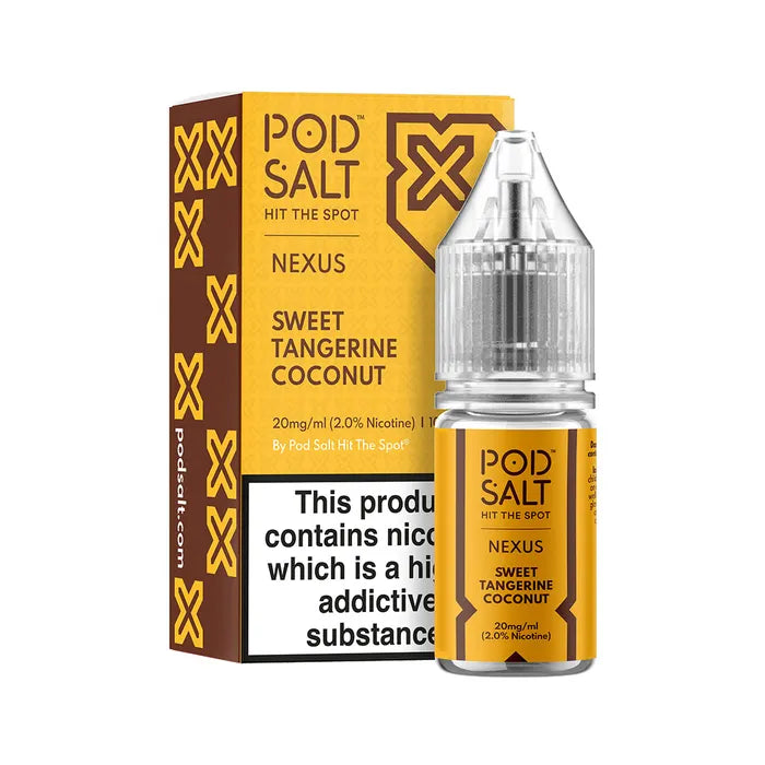 NEXUS SWEET TANGERINE COCONUT 10ML NICOTINE SALT E-LIQUID